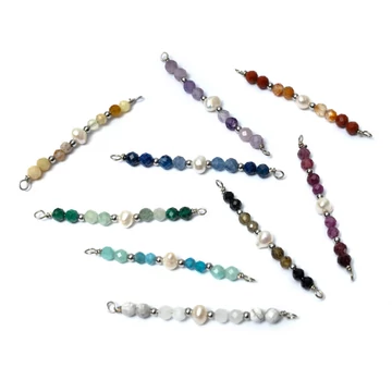 Ásvány és édesvízi gyöngy köztes, 40x3 mm