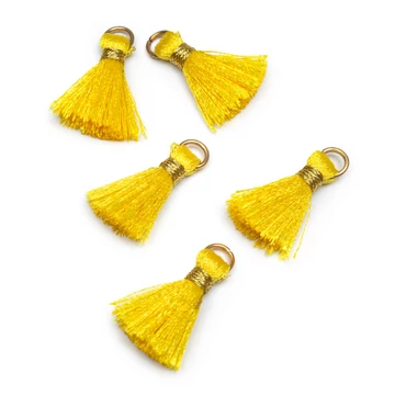 Bojt, citromsárga, cérna, 20mm