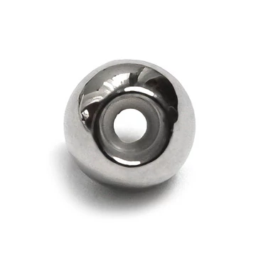 Nemesacél gumis csúszógolyó, 4 x 3 mm, beslő átmérő 1,2 mm, 2db