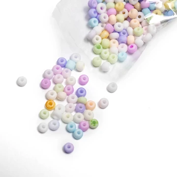 Kásagyöngy, vegyes színes, kb. 14g