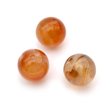 Karneol gyöngy, 14 mm