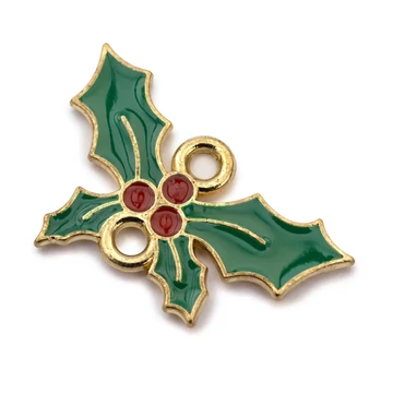 Magyal, (Holly,Ilex) összekötő elem kb. 20x13 mm (1 db)