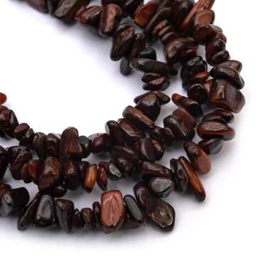 Piros tigrisszem törmelékköves szál, 5-8 mm, kb. 85 cm