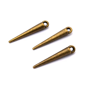 Tüske (bronz szín) medál (5 db)