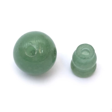 Aventurin guru gyöngy, 10 mm, 1 pár