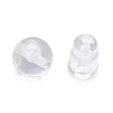 Üveg guru gyöngy, 8 mm, 1 pár