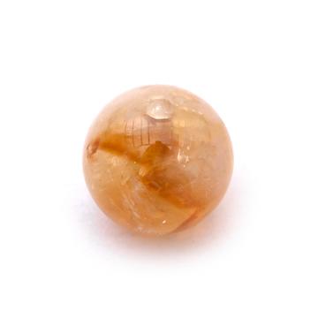 Citrin gyöngy, 8 mm