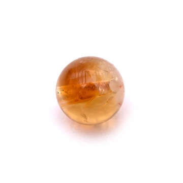 Citrin gyöngy, 6 mm