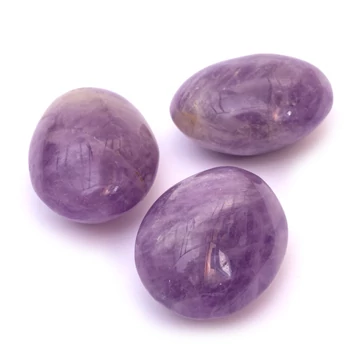 Ametiszt tenyérkő, kb. 130-150 g