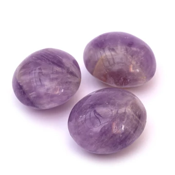 Ametiszt tenyérkő, kb. 120-130 g
