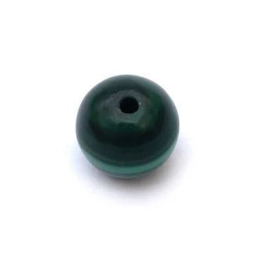 Malachit gyöngy, 6 mm