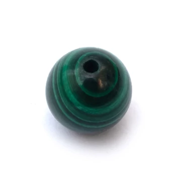 Malachit gyöngy, 8 mm
