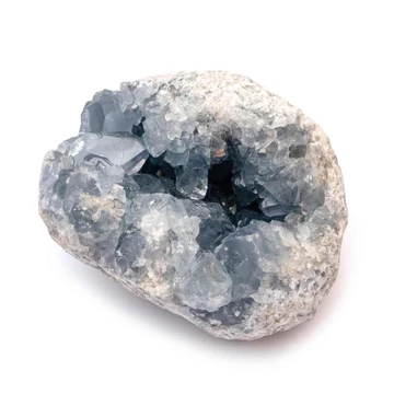 Cölesztin, free form geóda, 1195 g