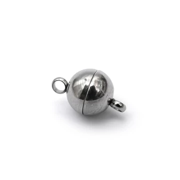 Nemesacél mágneses golyókapocs, 8 mm (1 db)