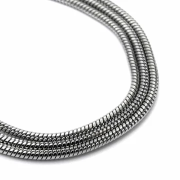 Nemesacél kígyólánc, 2 mm,  45 cm (1 db)