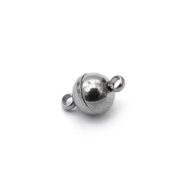 Nemesacél mágneses golyókapocs, 6 mm (1 db)