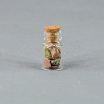 Unakit mini ezoterikus üvegcse (18x10 mm)