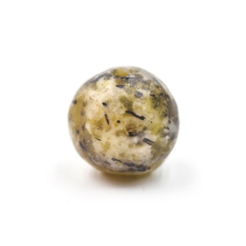 Szezámkő (kiwi achát) gyöngy, 10 mm