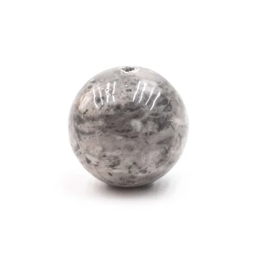 Képjáspis (szürke) gyöngy, 10 mm