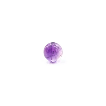 Ametiszt gyöngy, 6 mm