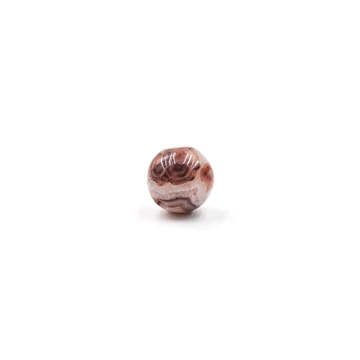 Csipkeachát gyöngy, 6 mm