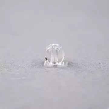 Hegyikristály gyöngy, 6 mm