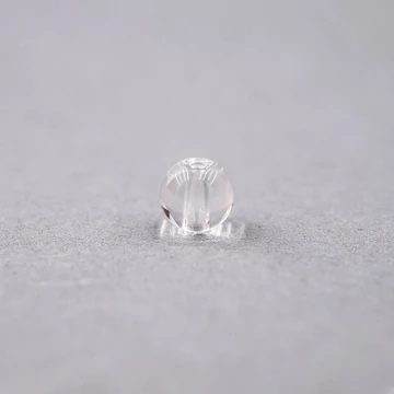 Hegyikristály gyöngy, 6 mm