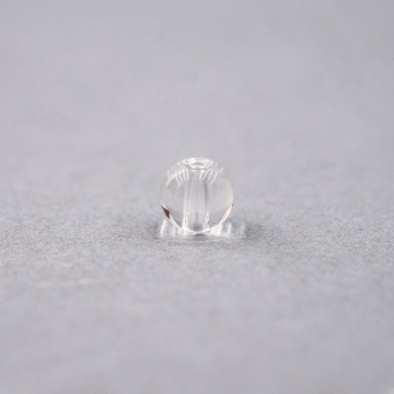 Hegyikristály gyöngy, 6 mm
