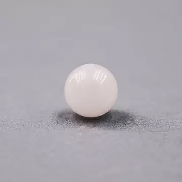 Fehér jáde gyöngy, 8 mm