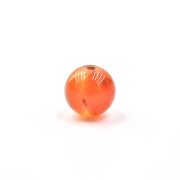 Karneol gyöngy, 8 mm