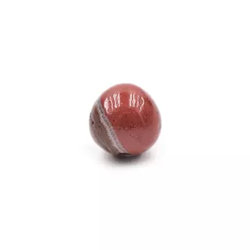 Piros jáspis gyöngy, 8 mm