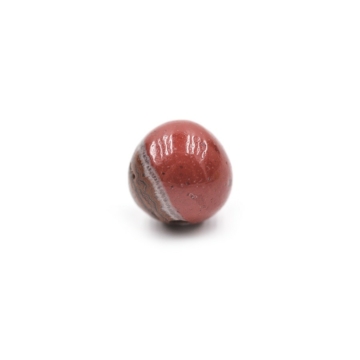 Piros jáspis gyöngy, 8 mm