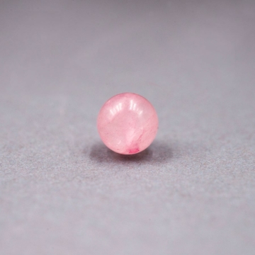 Rózsakvarc gyöngy, 8 mm