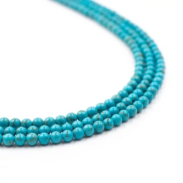 Türkinit golyós szál, 4 mm, kb. 39 cm