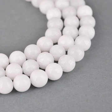 Hójáde (fehér) golyós szál, 8 mm, kb. 39 cm