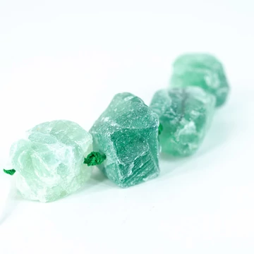 Fluorit nyers amorf szál, kb. 10 cm