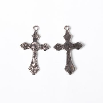 Kereszt rózsafüzérhez, 33,5x20,5 mm (1 db)