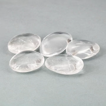 Hegyikristály lapos marokkő, kicsi