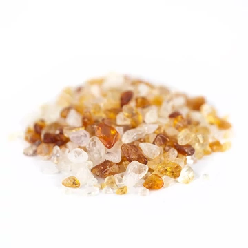 Citrin (hevített) mini dekorásvány (250 g)