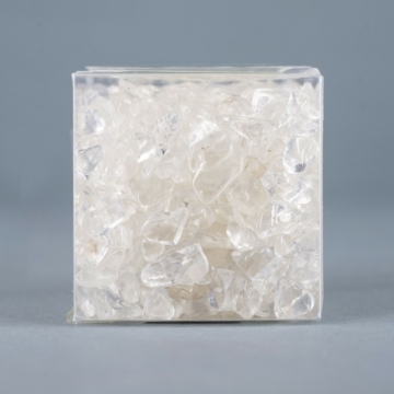 Hegyikristály mini dekorásvány dobozban (min. 90 g)