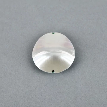 Gyöngyház (halványzöld) kerek gyöngy, 25 mm (1 db)