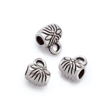 Kicsi medáltartó köztes dísz, 5,5x6 mm, 20 db
