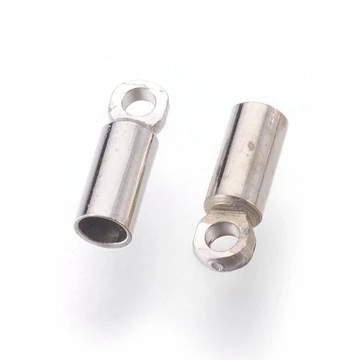 Láncvég záró kupak 6x2 mm, belső átmérő: 1 mm (10 db)