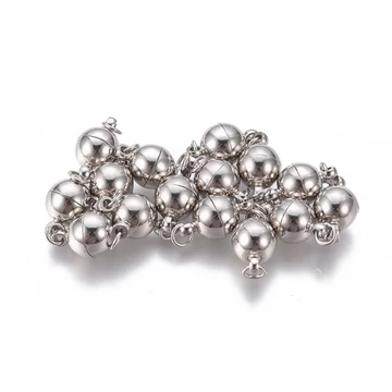 Mágneskapocs, 8 mm (5 db)