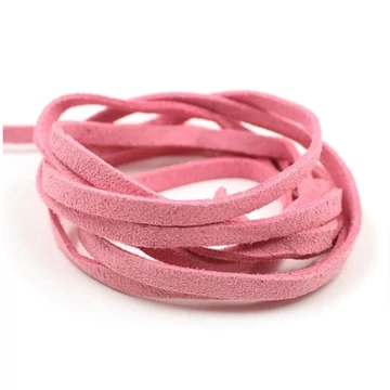 Pink műbőrszál, 1 m (5 db)