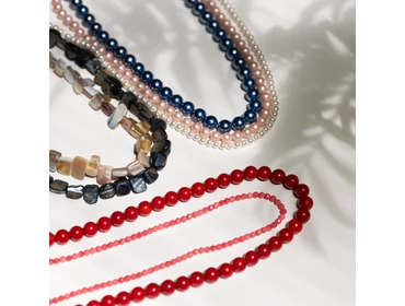 Shell pearl, kagyló és korall szál