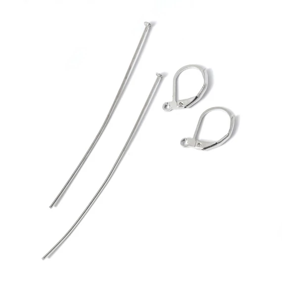 Biztonsági fülbevaló készítő csomag (1 pár fülbevalóhoz)