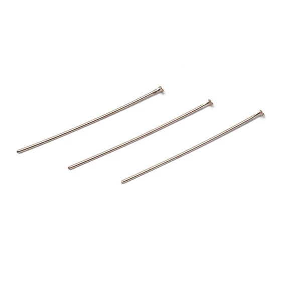 Szerelőpálca (rosegold szín) 0,6x30 mm (10 db)