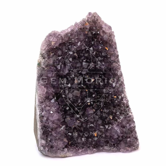 Ametiszt "AA" geóda, álló, szárm. hely: Uruguay, 890 g