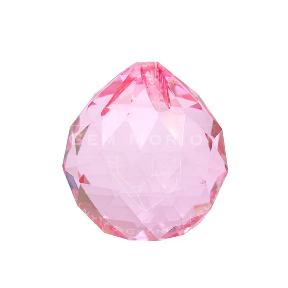 Feng Shui kristály, rózsaszín, 4 cm